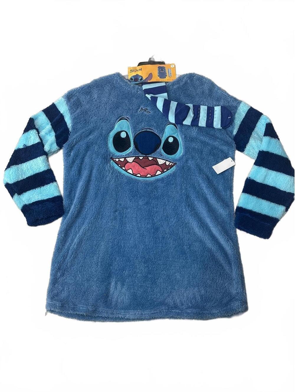 Disney Stitch Sleep Dorm & Socks Set Size Large